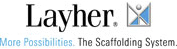 The Layher brand stands for safety, profitability and adherence to schedules.