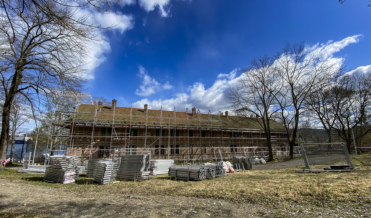 tak over tak stillas leie oslo hovedoya lavetthuset topp still