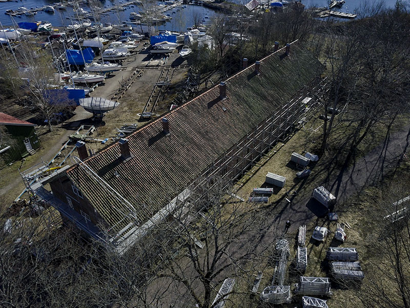 tak over tak stillas leie oslo hovedoya lavetthuset topp still